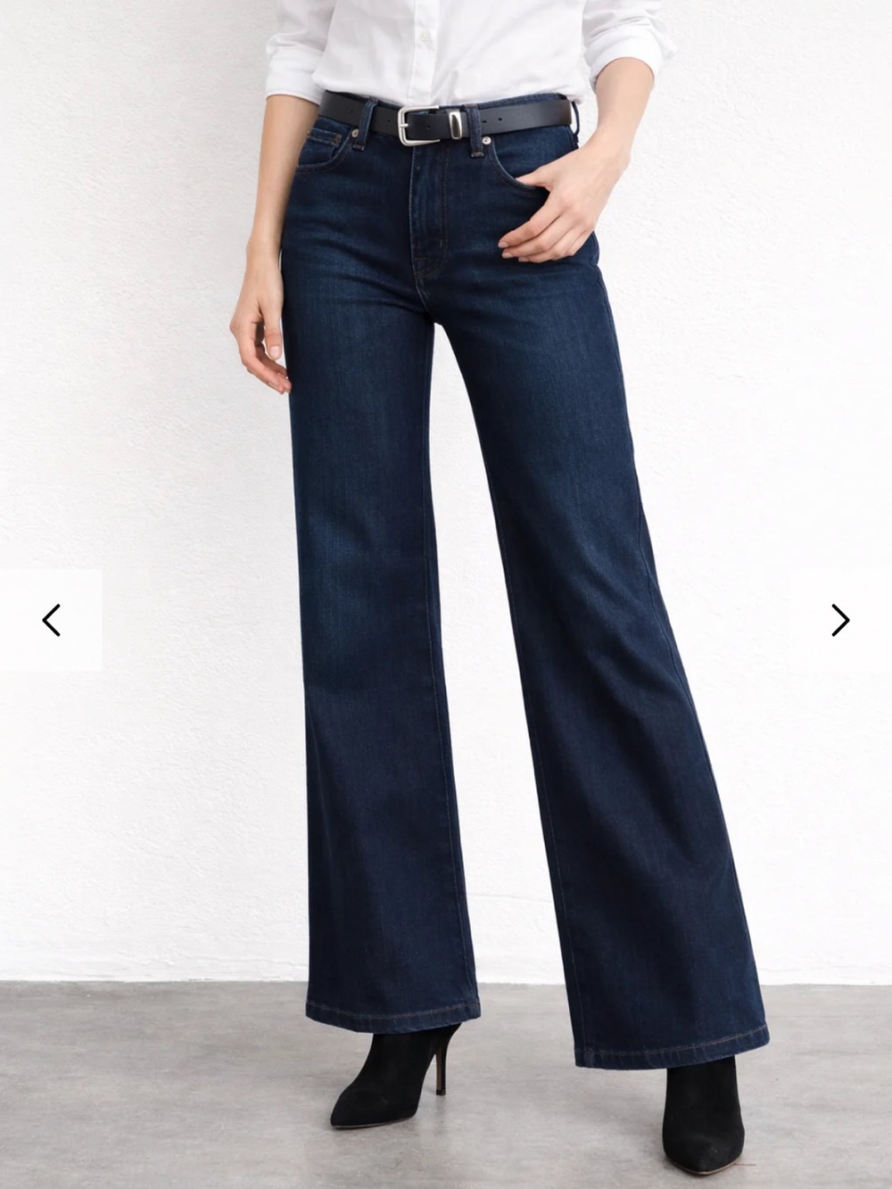 Fidelity Katie High-Rise Wide-Leg Flare, size 28
